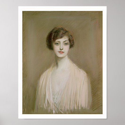 Poster Un Américain (pastel sur toile) (Devant)
