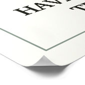 POSTER UN AMI EST QUELQU'UN QUI CONNAÎT LA CHANSON DANS V (Coin)