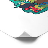 Poster Un Amusant Plaisir À Tarte À Mince Plaisanterie (Coin)