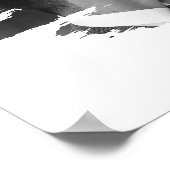 Poster Un an de nous Personnalisé Cadeau de Mariage Anniv (Coin)