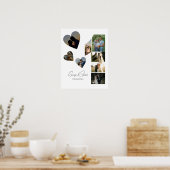Poster Un an ensemble Anniversaire Mariage 5 Photo (Cuisine)