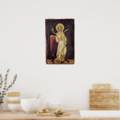 Poster Un ange avec un démon sur une chaîne (Cuisine)