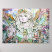 Poster Un ange émeraude. (Devant)