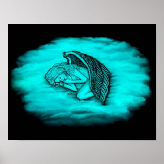 Poster Un ange endormi (Devant)