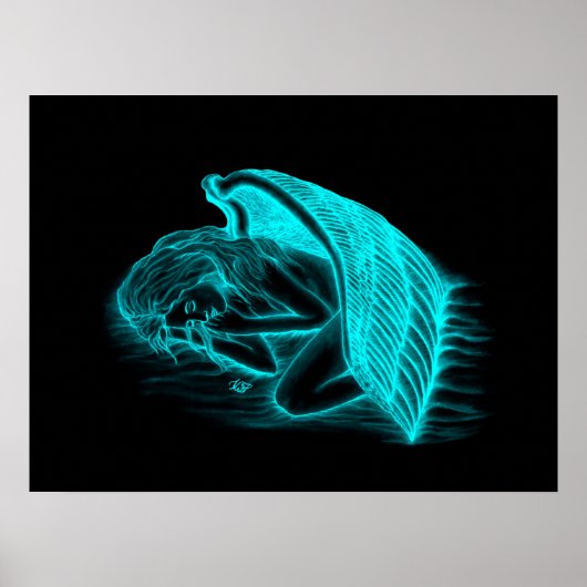 Poster Un ange endormi (Devant)