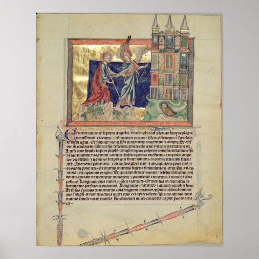 Poster Un ange montrant la Nouvelle Jérusalem (Devant)