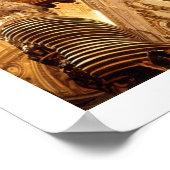 Poster "Un aperçu à la porte" Basilique Saint-Pierre (Coin)