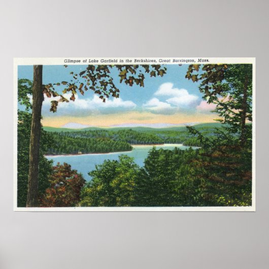 Poster Un aperçu du lac Garfield (Devant)