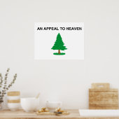 Poster Un Appel Au Ciel - Drapeau Naval 1775 G Washington (Cuisine)