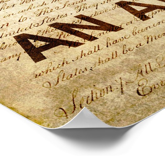 Poster Un appel au drapeau du ciel (Coin)