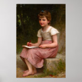 Poster Un appel de William Adolphe Bouguereau (Devant)