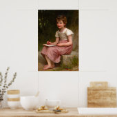 Poster Un appel de William Adolphe Bouguereau (Cuisine)