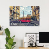 Poster Un Après-Midi À Paris, France (Bureau à domicile)