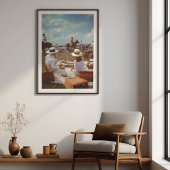 Poster Un après-midi élégant : Pique-nique Polo Classique