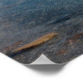 Poster Un arbre dans un lac (Coin)