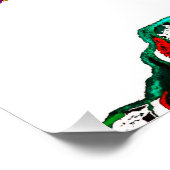 Poster Un arbre de vie et une fille (Coin)