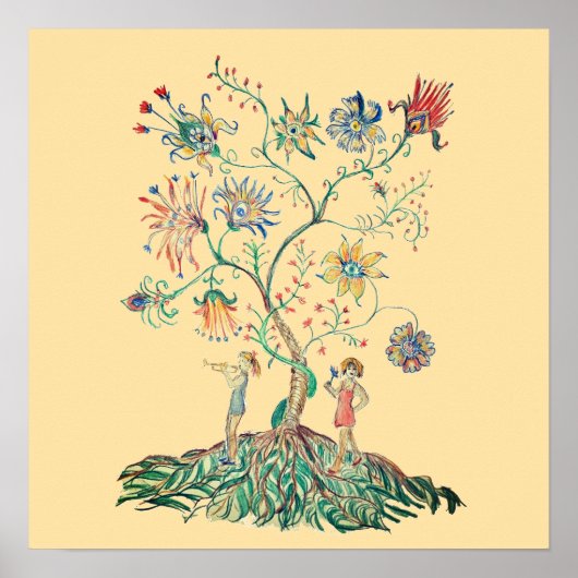 Poster Un arbre magique (Devant)