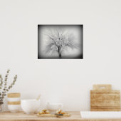Poster Un arbre solitaire dans la prairie ND (Cuisine)