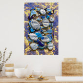 Poster Un arrangement de pierres (Cuisine)