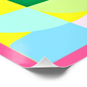Poster Un Art Motif dynamique (Coin)