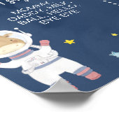 Poster Un astronaute de l'espace extra-atmosphérique Un a (Coin)