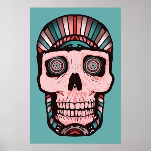 Poster Un autre crâne du monde : un rappel cosmique (Devant)