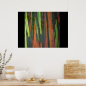 Poster Un autre eucalyptus arc-en-ciel (Cuisine)