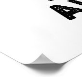 Poster Un autre jeu de mots sauvage Hyenaf déjà drôle de  (Coin)