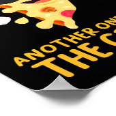 Poster Un Autre Mord La Pizza Pun Drôle De Crust (Coin)