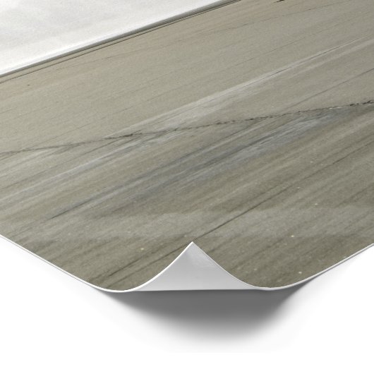 Poster Un avion F-18 (Coin)