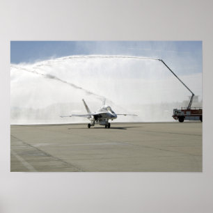 Poster Un avion F-18