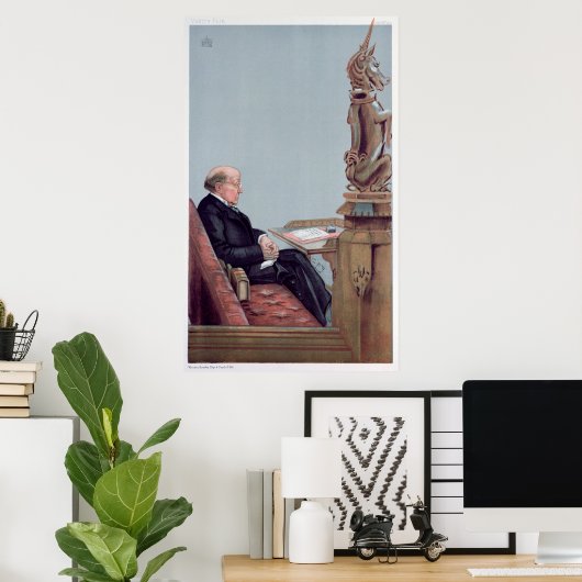 Poster Un avocat écossais (Bureau à domicile)