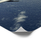 Poster Un B-52 Stratoforteresse en vol 2 (Coin)