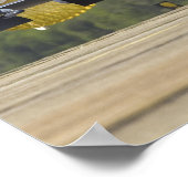 Poster Un B-52 Stratofortress déploie son parachute de tr (Coin)