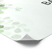 Poster Un Baby shower de  de vêtements pour bébés doux (Coin)