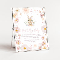 Un Baby shower de lapin ne dit pas bébé