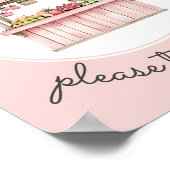 Poster Un Baby shower de marché pour les agriculteurs ros (Coin)