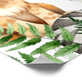 Poster Un Baby shower Un Peu Sauvage (Coin)