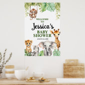 Poster Un Baby shower Un Peu Sauvage (Cuisine)
