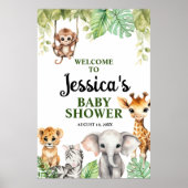 Poster Un Baby shower Un Peu Sauvage (Devant)