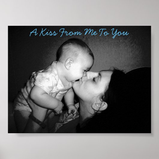Poster Un Baiser De Moi À Toi (Devant)