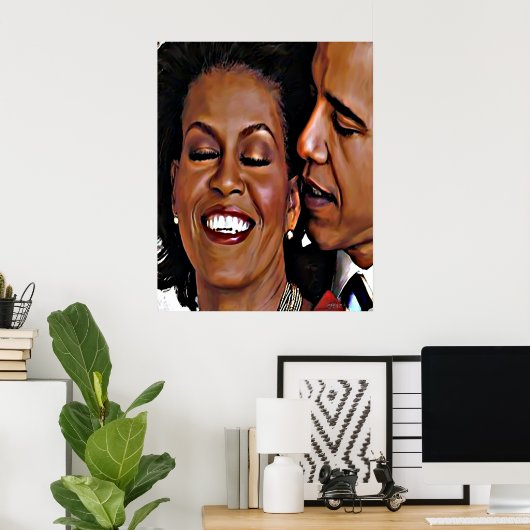 Poster Un Baiser Pour La Chance (Bureau à domicile)