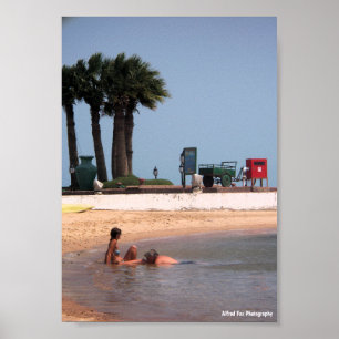 Poster Un baiser sur le genou
