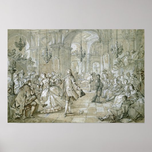 Poster Un bal Masquerade (Devant)