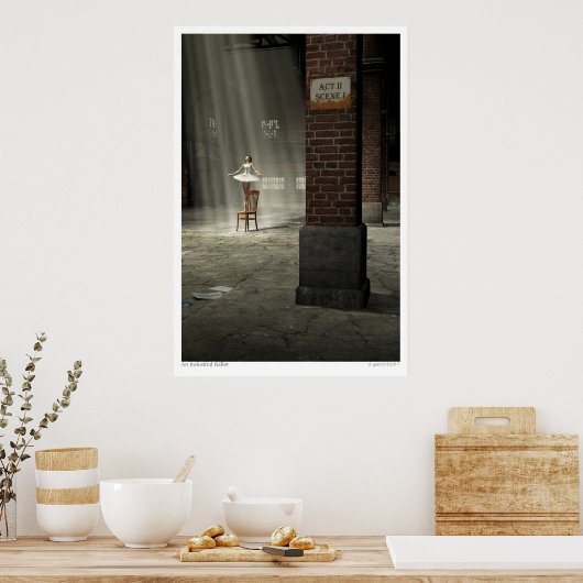 Poster Un ballet industriel (Cuisine)