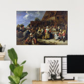 Poster Un banquet de village (Bureau à domicile)
