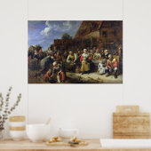 Poster Un banquet de village (Cuisine)