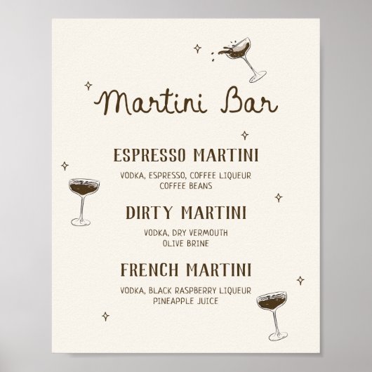 Poster Un Bar À Espresso Un Peu Plus Ancien (Devant)