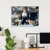 Poster Un Bar Aux Folies Bergere (Bureau à domicile)
