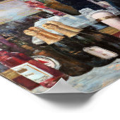 Poster Un bar aux Folies-Bergere, Manet (Coin)